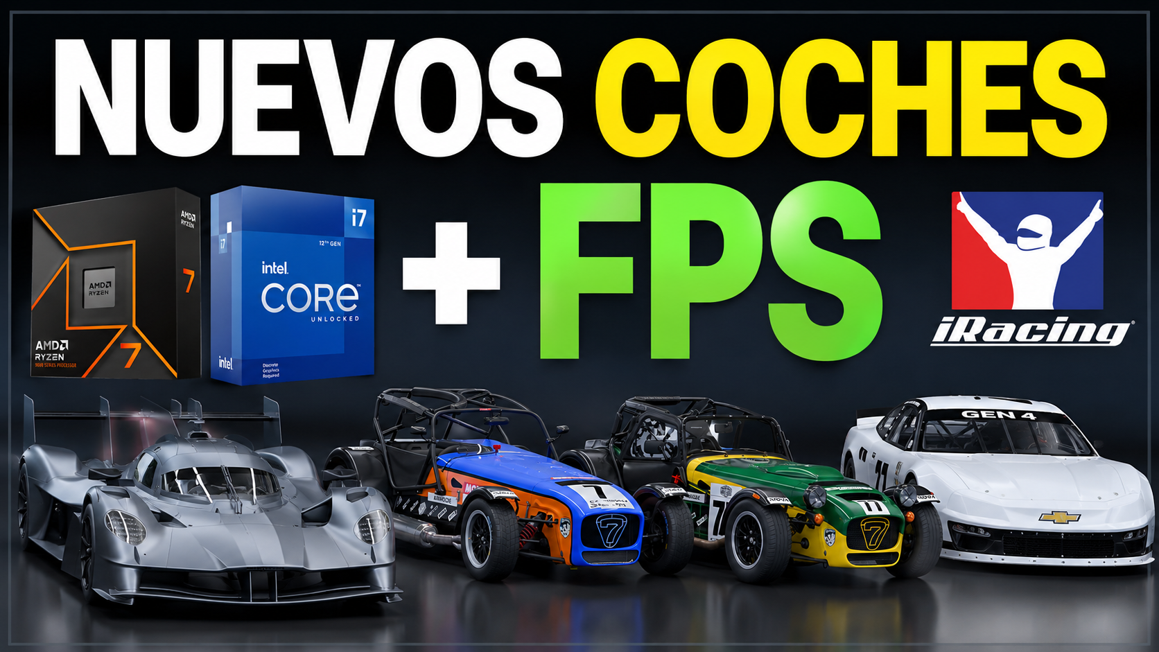 Novedades de iRacing Season 4 2026: nuevos coches y FPS